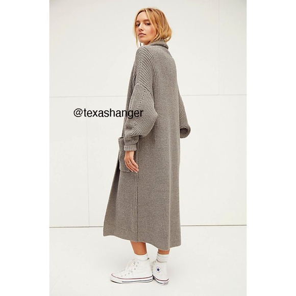Free People Sweaters - NEW Free People Skylark Cardi Sweater  XS Grey